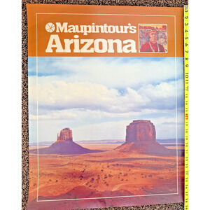 Arizona Monument Valley Poster Vintage Navajo Tribal Park Maupintour 28" x 22"